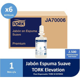 Jabón Espuma Suave Premium Tork Elevation S4 6 X 1000 Ml.