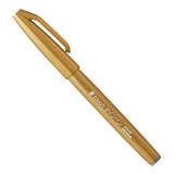 Caneta Brush Sign Pen Touch - Pentel Cor Yellow Ochre