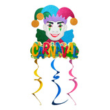 Painel Mobile Carnaval Pierrot Decoração Loja Festa Enfeite