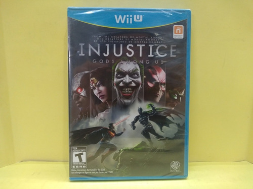 Injustice Gods Among Us Nintendo Para Wii U, Juego Sellado.