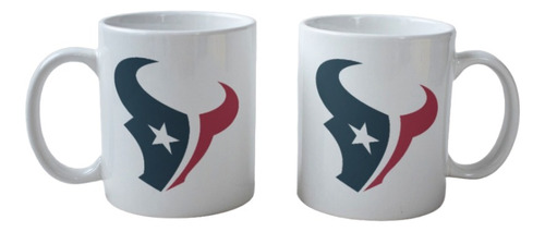 Taza Cerámica Houston Texans Superbowl Nfl Regalo