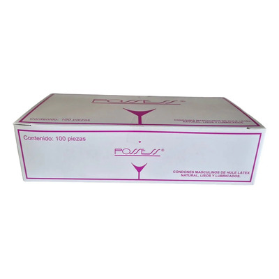 500 Preservativos 5 Cajas De Condones Marca Possess Cad08/25
