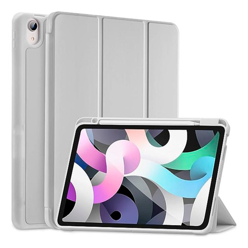 Capa Case P/ iPad Air 4/5 10.9 Pol Anti Impacto Slot Pencil