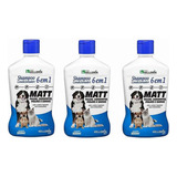 Shampoo Matt Pulgas Carrapatos 6 Em 1 Kelldrin Pet 3un
