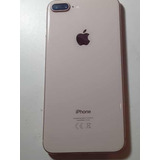 iPhone 8 Plus 256 Gb Rosa Oro Impecable Sin Detalles