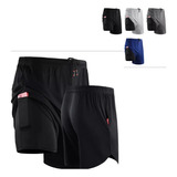 Pantalones Cortos Deportivos Para Hombre