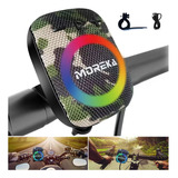 Moreka Altavoz Bluetooth Inalámbrico Para Bicicleta Rgb Led