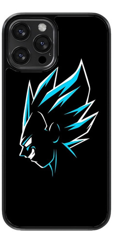 Funda Para Celular Vegetta Dragon Ball Saiyajin Fondo Negro