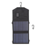 Panel Solar Portátil 7w 5v Cargador Solar Plegable