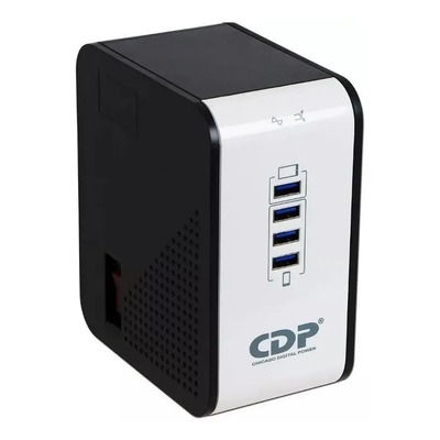 Regulador de Voltaje CDP R2C-AVR1008 500W 1000VA 8 contactos | Envío gratis