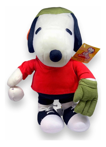 Peluche Snoopy Beisbolista Peanuts Original