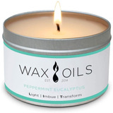 Wax And Oils - Velas De Cera De Soya Con Esencias Para Aroma