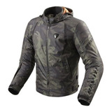 Campera Moto Revit Flare Cordura Urbana Verde Bamp Group