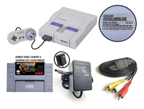 Super Nintendo Snes (nintendo Fat). 