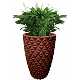 Vaso Coluna Diamante 3d Plantas Casa Jardim Varanda N4 Luxo