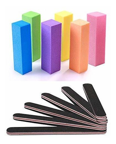 Nail Files And Buffer, Tsmaddts Professional Manicure Tools