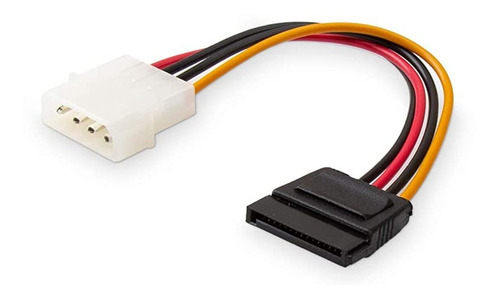 Cable Sata Power Molex Ide Discos Rigidos Hdd Ssd Dvd 4 Pin