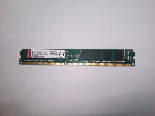 Memoria Ram Value Ram Verde 4gb Kingston Kvr16n11s8/4