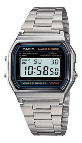 Reloj Casio Unisex Retro Vintage A158wa-1df 