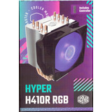 Cooler Hyper H410r Rgb Led C/ 4 Heatpipes P/ Cpu Intel E Amd