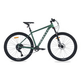 Bicicleta Gravel Vinson Mtb R29 10v Shimano Cues, Frenos Shi Color Verde Tamaño Del Cuadro M