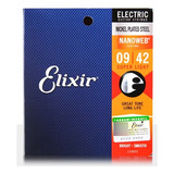 Cuerdas Para Guitarra Eléctrica 9-42 Elixir 12002