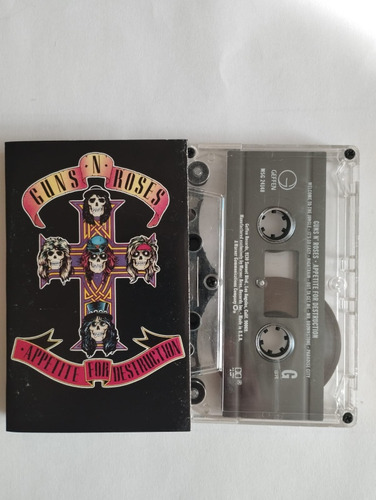 Caset,casette,tape Guns N Roses-apettite For Destruction .