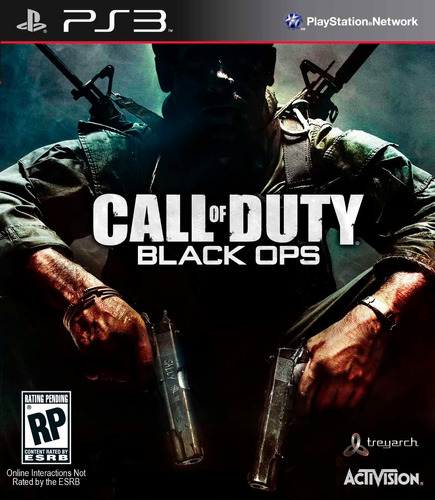 Jogo Call Of Duty Black Ops Playstation 3 Ps3 Cod Mídia Físi