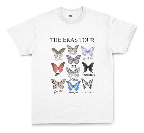 Remera Taylor Swift The Eras Tour Mariposas Butterflies D3