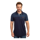 Camisa Masculina Trup Sea Polo Detalhes Em Couro Top Premium