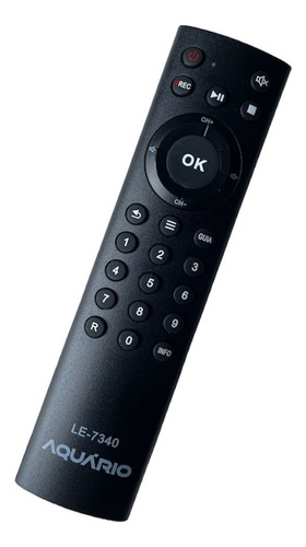 Controle Remoto Para Conversor Digital Aquário Dtv-9000