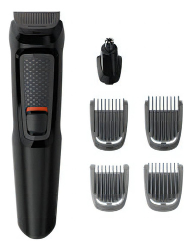 Corta Barba Philips Mg3711/15 Multigroom Bateria Color Negro