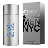 212 Men Nyc Edt 100ml Ch Silk Perfumes Originales