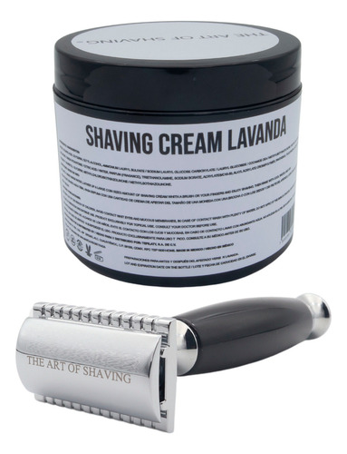 The Art Of Shaving Kit Crema De Afeitado Lavanda Rastrillo