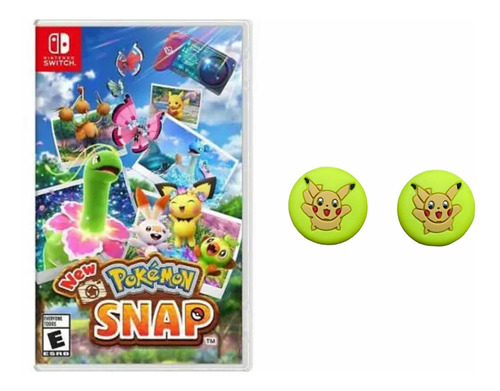 Pokemon Snap + 2 Grips Nintendo Switch Nuevo