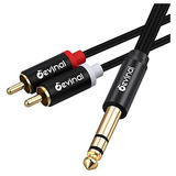 Cable Divisor Devinal Trs A Rca Y De 14 Pulgadas, Estéreo, 6