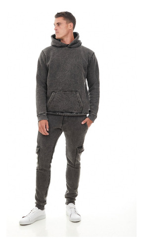 Jogging Cargo Washed Frost Hombre Airborn