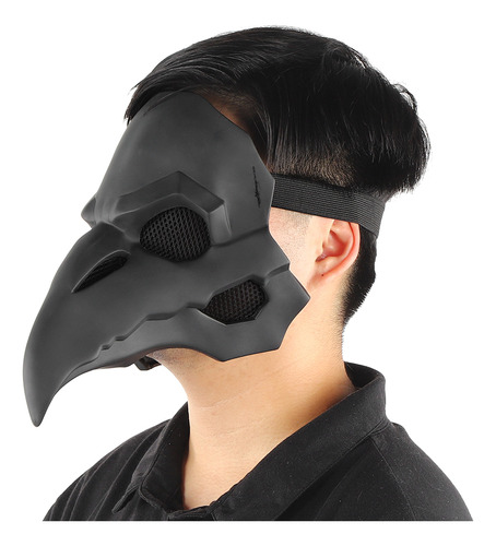 Protector Facial Para Disfraz De Cosplay Con Diseño De Pico