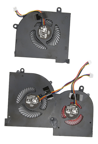 Ventilador De Refrigeración Cpu Gpu, Portátil De 4 Pines Con