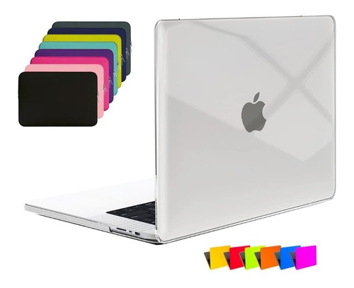 Kit Case Capa Macbook Air 13 A2337 M1 Apple + Capa Neoprene