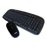 Teclado Y Mouse Alambrico Usb Usuarios Diestros Y Zurdos