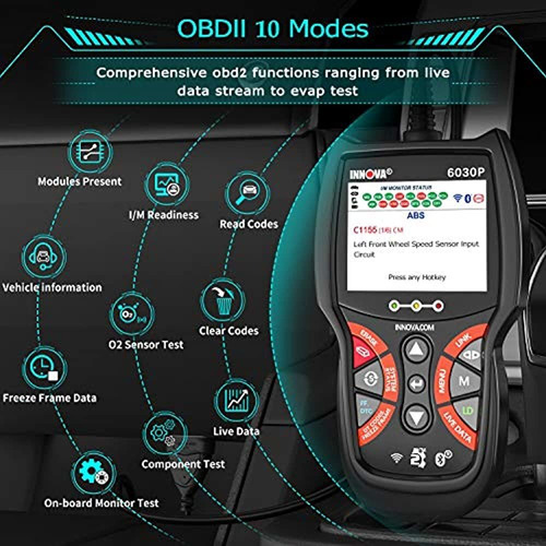 Innova 6030p Car Obd2 Scanner Abs / Check Engine Light Lecto