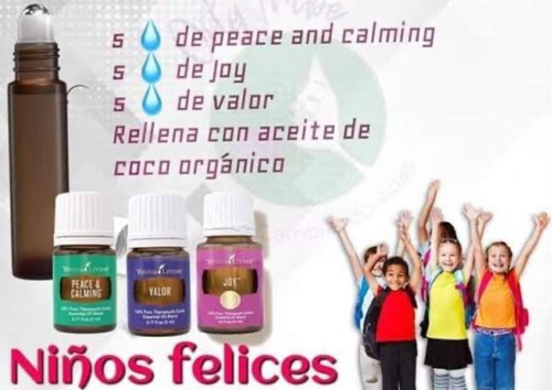 Kit Aceites Valor, Joy, Peace & Calming Young Living Nuevos!