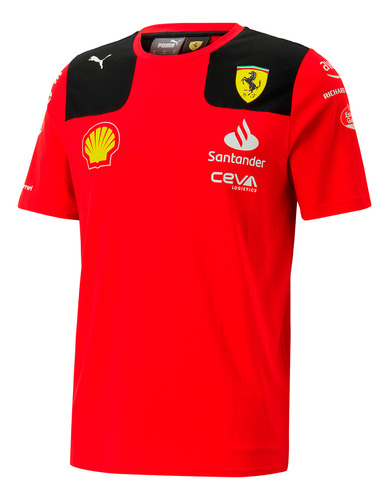 Playera Carlos Sainz Ferrari Oficial 2023 Fórmula 1 Original