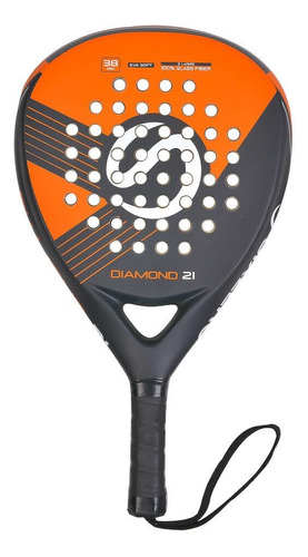 Paleta Padel Sixzero Diamond 21 Negro Naranja