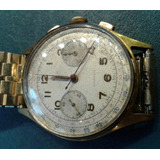 Antiguo Reloj Crono Imperial 40 Mm Malla Speidel Dorado Oro