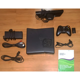 Xbox 360 Kinect Completo + 4 Jogos + Caixa 