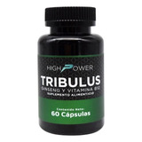 High Power Tribulus Ginseng Y Vitamina B12 60 Caps
