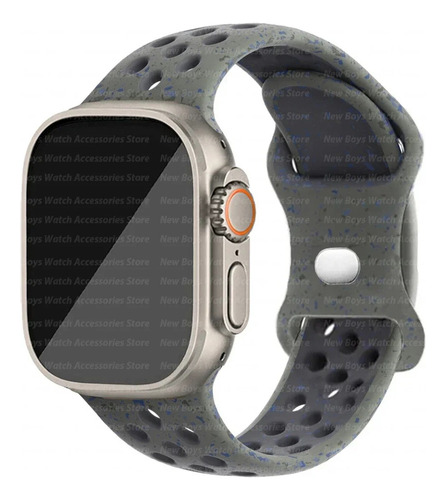 Correa De Goma Deportiva Original Para Apple Watch Correa D