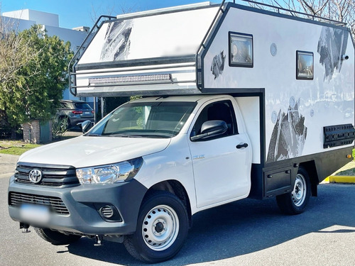 Motorhome Toyota Hilux Dx Cabina Simple 4x4 Equipada Full 